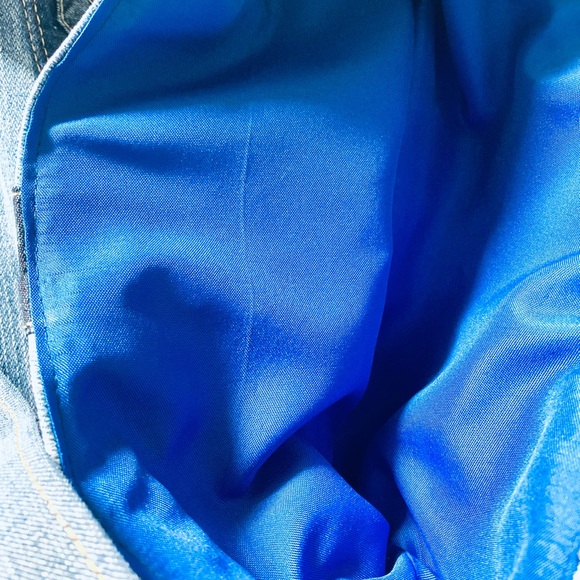 Blue Denim Patchwork Tote Bag (Medium) - Picture 3 of 3